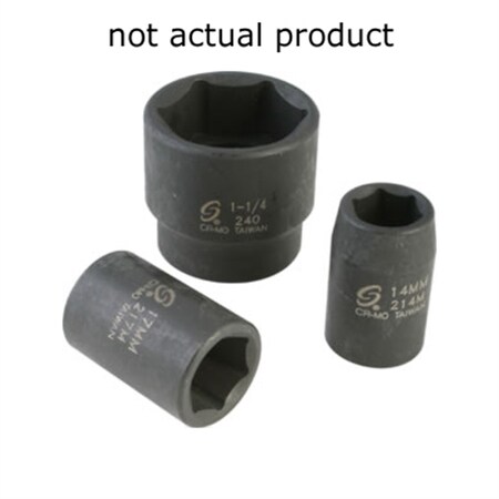 Sunex 307MZUD 7mm Universal Socket (3/8"Dr 12Pt Met Sp)